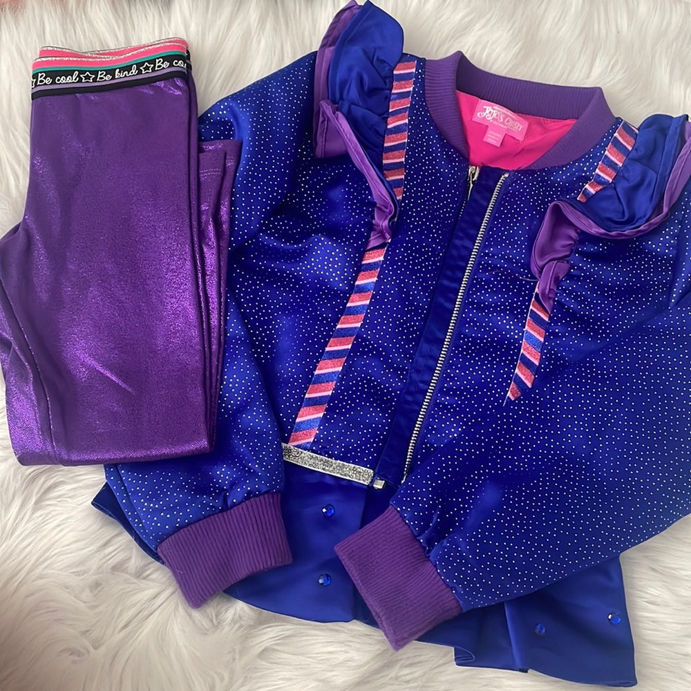 JoJo Siwa jacket and coordinating pants